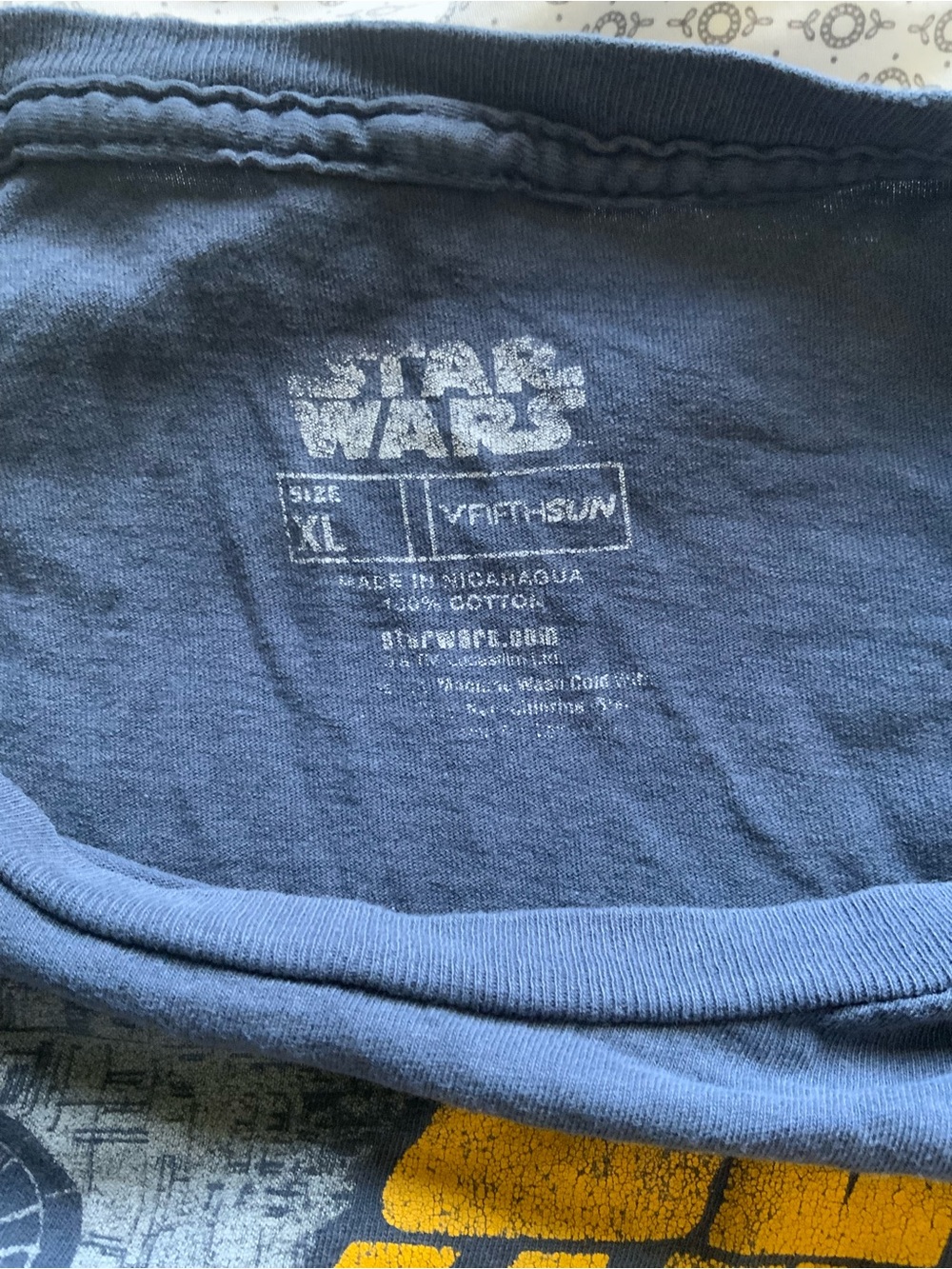 Star Wars Men's Navy Graphic Crewneck Sweater